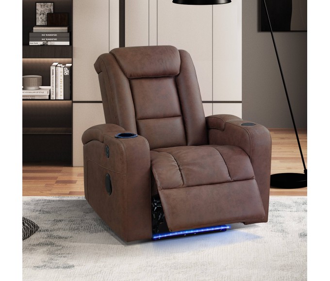 99096 STRESSLESS Caramel Power Recliner